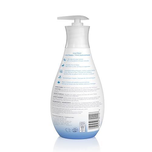 Live Clean Fresh Water Hydrating Liquid Hand Soap 17 Oz – Organic & Vegan