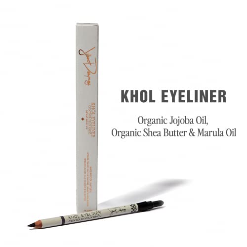 Jillian Dempsey Waterproof Khôl Eyeliner Pencil - Rich Brown, Smudger, Long-Lasting