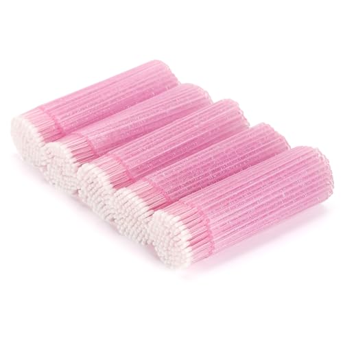 Tbestmax 500 Pcs Micro Applicator Brushes for Eyelash Extensions