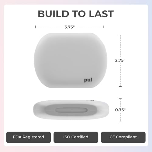 Slim Retainer Case for Invisalign & Clear Aligners with Magnetic Closure - Durable Travel Holder in Gray