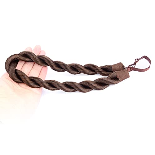 Auburn Synthetic Hair Braided Headband Hairpiece for Women & Girls