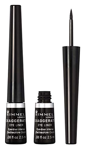 Rimmel London Scandaleyes Exaggerate Liquid Eyeliner - Intense Black