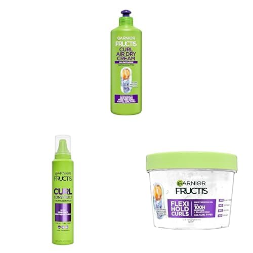 Curl Nourish Air Dry Cream - Sulfate-Free Leave-In Conditioner for Moisture & Frizz Control | 10.2 Fl Oz, Pack of 2