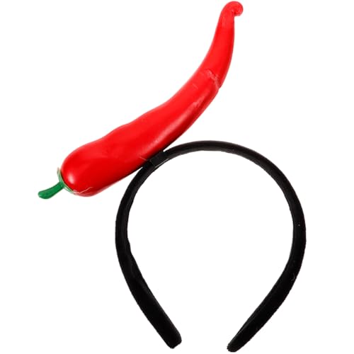 FOMIYES Halloween Chili Pepper Hair Accessories Set for Women