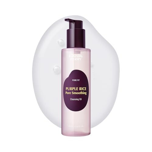 EQQUALBERRY Purple Rice Pore Smoothing Cleansing Oil – 6.76 fl.oz