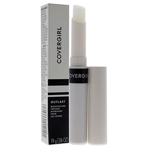 Covergirl Outlast All-Day Lip Top Coat Pack of 4, Clear Moisturizing Lip Gloss