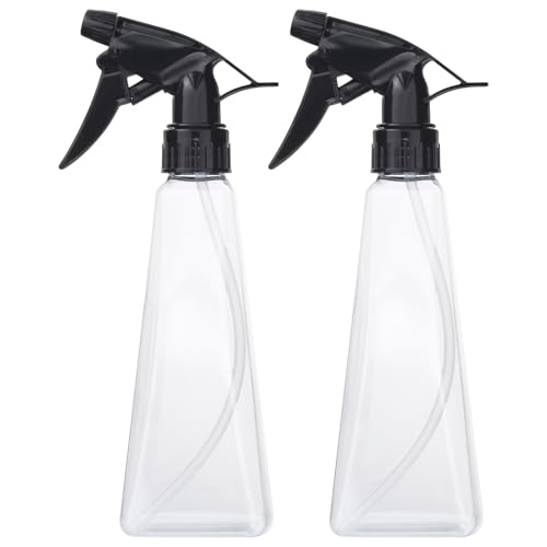 12 Oz. Spray Bottles (2-Pack) - Adjustable Leak-Proof, BPA-Free