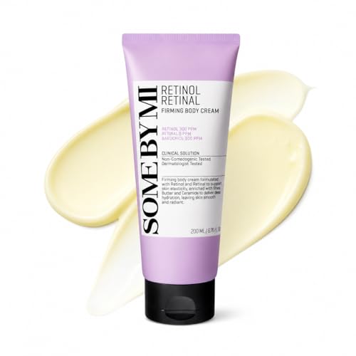 SOME BY MI Retinol Firming Body Cream 6.76 fl oz - Hydrating Lotion for Crepey Skin