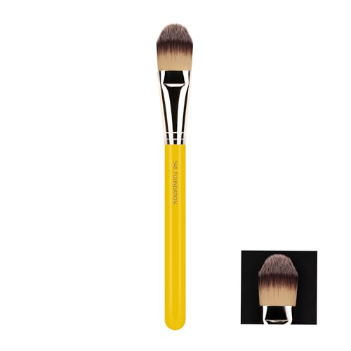 Bdellium Tools 948 Foundation Brush - Soft Vegan Fibers, 7.5"