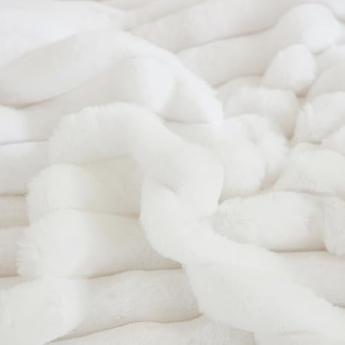 Faux Fur Body Pillow Cover 21x54" - Ultra Soft Decorative Case