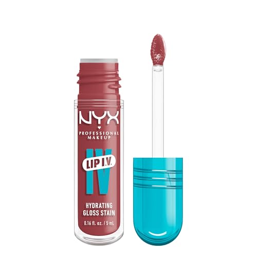 NYX Lip IV Hydrating Glossy Lip Stain - Petal Pourin' Pink