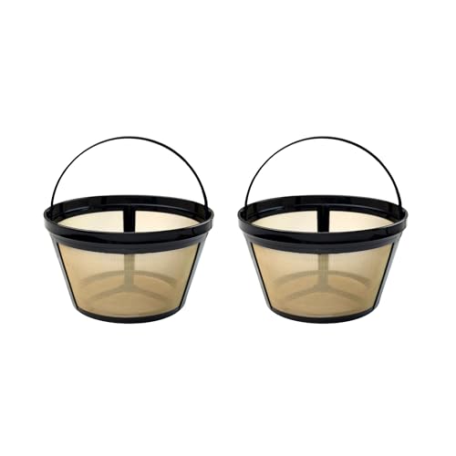 Tronmei 8-12 Cup Reusable Coffee Filter - Stainless Steel Mesh