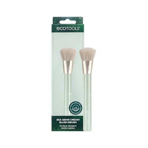 EcoTools Sea Gems Cream Blush Brush for Smooth Application