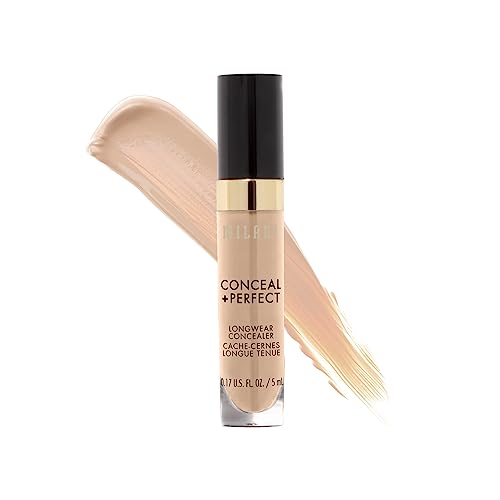 Milani Conceal + Perfect Longwear Concealer - Warm Beige (0.17 Fl. Oz.)