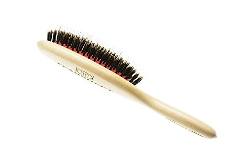 Tearsheet Luxury Boar Bristle Hair Brush for Smooth, Frizz-Free Styling