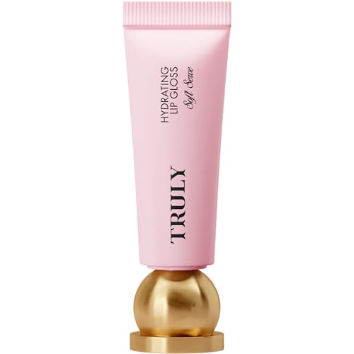 Truly Beauty Hydrating Lip Gloss - Rosy Pink Tinted High Shine Lip Gloss