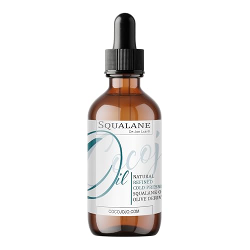 Dr. Joe Lab Pure Squalane Oil - Plant-Derived Olive Oil, 4 fl oz