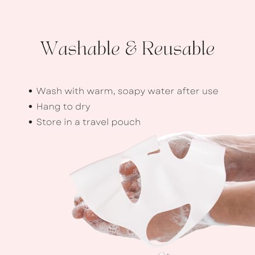 Reusable Silicone Face Mask for Skincare - Ergonomic Design