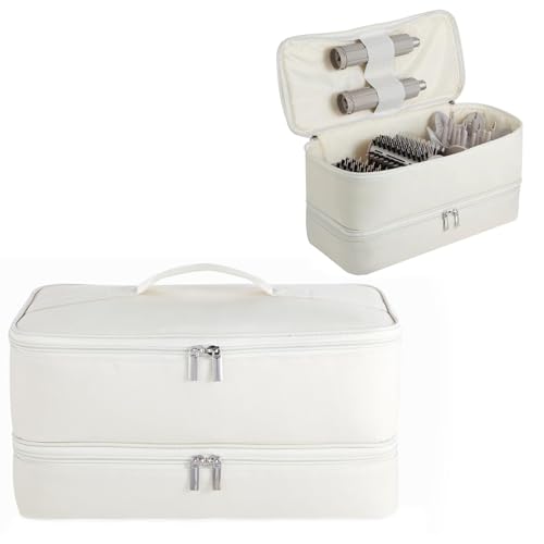 Beige Double-Layer Carrying Case for Shark Flexstyle - GenCam