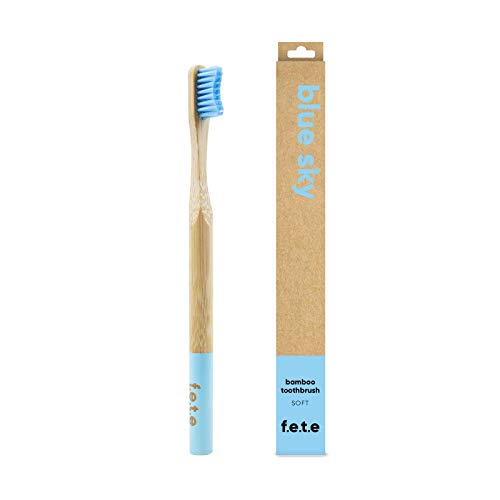 Biodegradable Bamboo Toothbrush - Soft Bristles, Eco-Friendly, Recyclable Handle