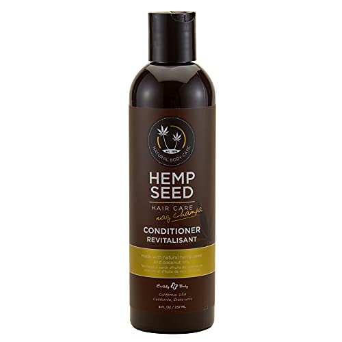 Earthly Body Hemp Seed Hair Conditioner - Moisturizing & Smoothing 8 oz