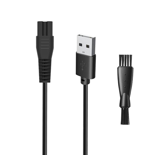 5V USB Charger Cable for Freebird FlexSeries Shavers - 3.3ft
