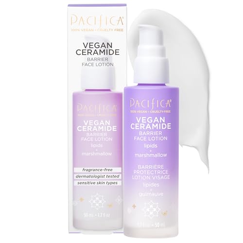 Pacifica Vegan Ceramide Barrier Repair Face Lotion for Sensitive Skin