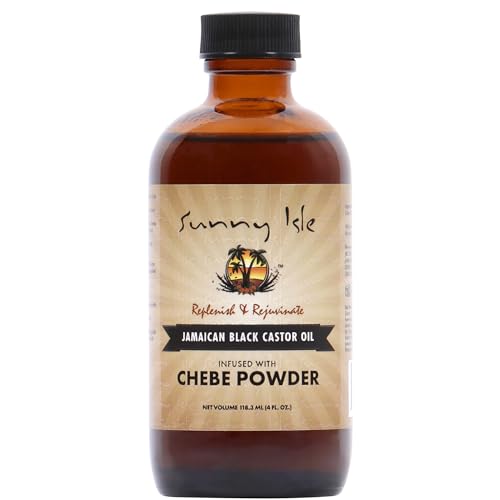Sunny Isle Jamaican Black Castor Oil with Chebe Powder - 4oz