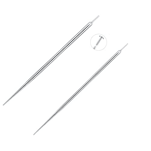 Aumeo G23 Titanium Threadless Nose & Ear Piercing Taper Kit 14G 16G 18G - Straight-16G,18G