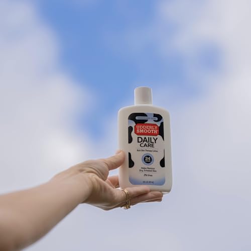 Udderly Smooth Hand & Body Lotion with 2% Urea - Moisturizer, 8 Fl Oz