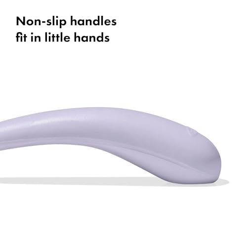 OXO Tot On-The-Go Fork and Spoon Set - Lilac | Travel Utensils