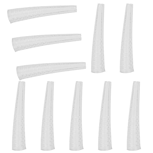 WNSC Non-Slip Silicone Tweezers Tip Covers - 10 Pack