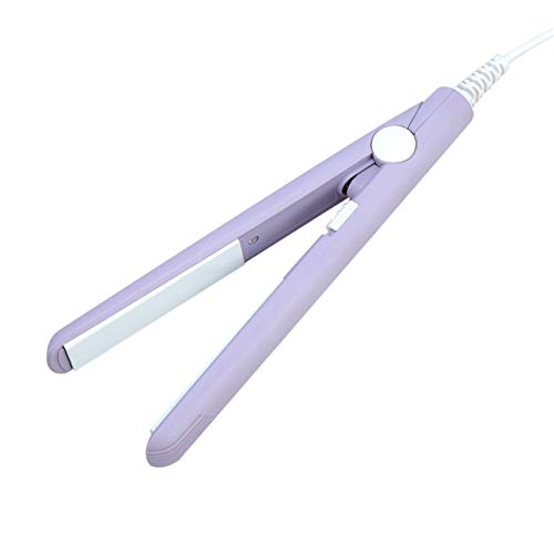 Mini Ceramic Hair Curler & Straightener - 2 in 1 Travel Flat Iron
