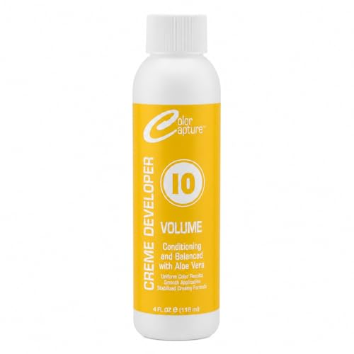 COLOR CAPTURE Toning Hair Color Developer 4 oz | Gentle, No-Drip Hair Toner & Softener