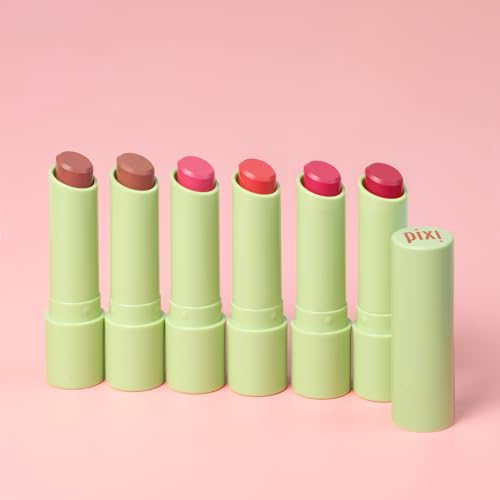 Pixi Hydrating Demi-Matte Lipstick in Primrose - Sunflower Oil & Vitamin E
