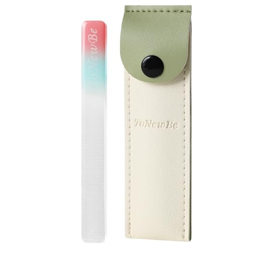 ToNewBe Nano Glass Nail Shiner Kit 3-in-1 Nail Buffer Shaping Polishing File