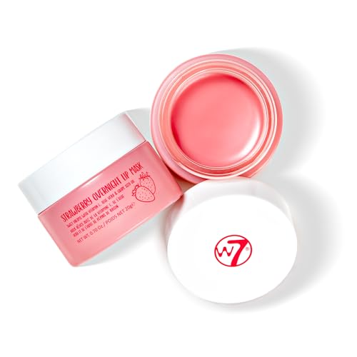 W7 Sweet Dreams Strawberry Lip Mask - Hydrating 0.67 fl oz