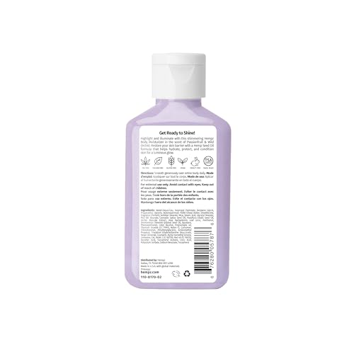 Hempz Mini Star Dust Body Lotion - Passionfruit & Wild Orchid, 2.25 fl. oz. Pack of 2
