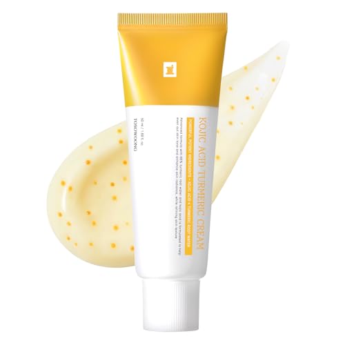 TOSOWOONG Kojic Acid Turmeric Cream for Dark Spots & Even Tone - 50ml