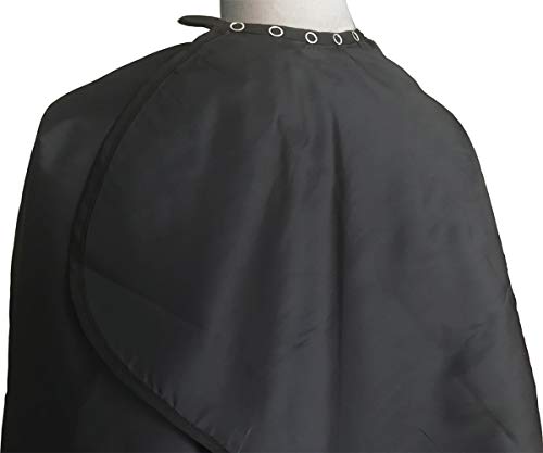 Pelocapa Barbershop Pattern Barber Cape, 63x56 in Waterproof Haircut Cape with Snaps