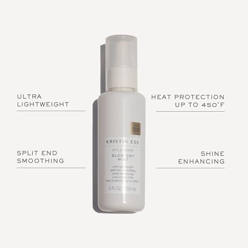 Kristin Ess Hydrating Heat Protection Spray for Frizz Control