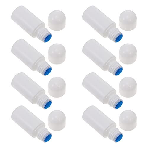 8pcs Travel Silicone Applicator Bottles 50ml for Cosmetics Perfume & Essential Oils