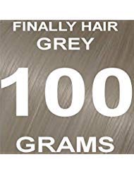 Finally Hair Building Fibers Refill Grey (100g) for Thinning Hair & Hair Thickening