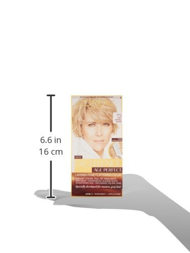 L'Oreal Paris Age Perfect Hair Color, 9N Light Natural Blonde