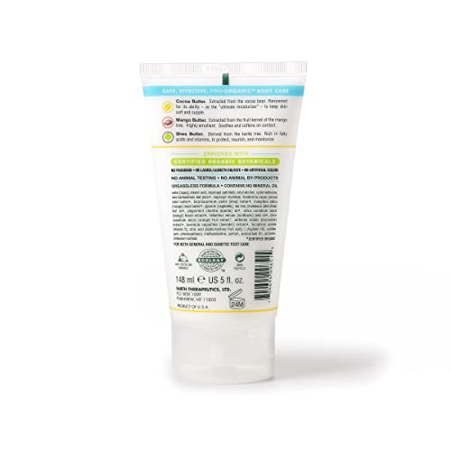 Earth Therapeutics Triple Butter Foot Balm - Moisturizing Foot Cream 5 oz