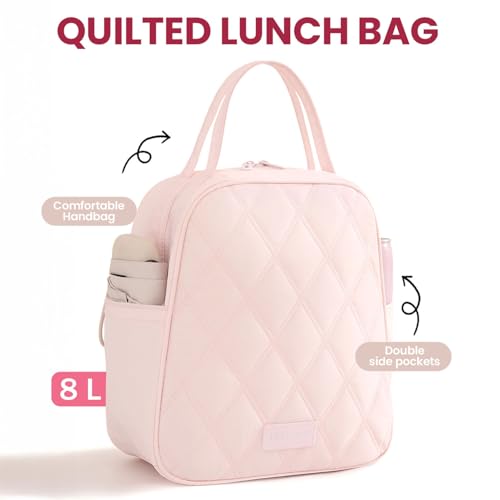 SODEER Insulated Lunch Box for Work & Travel - Lightweight, Leakproof Cooler