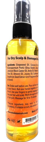 Mine Botanicals Mango Butter Moisturizing Hair & Scalp Oil - 4 oz