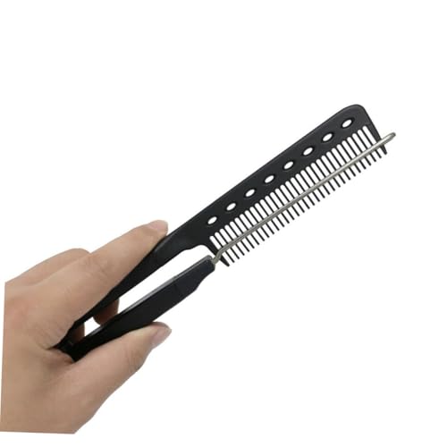 V-Shaped Hair Straightening Comb for Effortless Styling