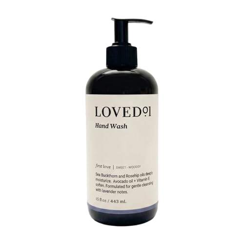 Loved01 Hydrating Liquid Hand Wash, First Love Lavender, 15 oz