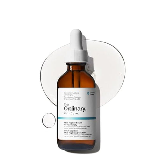 The Ordinary Multi-Peptide Serum for Hair Density, Peptide-Powered Formula for Thicker, Fuller Looking Hair